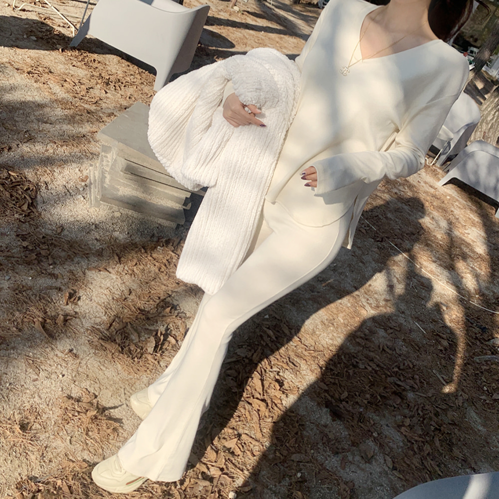 uinme-앙고라 데일리 세트 - [ 3color ] - 유인미앙고라 데일리 세트 - [ 3color ] - 유인미♡韓國女裝套裝