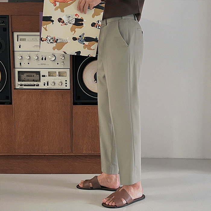 locker-room-카를 쿨맥스 히든 스탠다드 슬랙스(4colors,S~XL)♡韓國男裝褲子